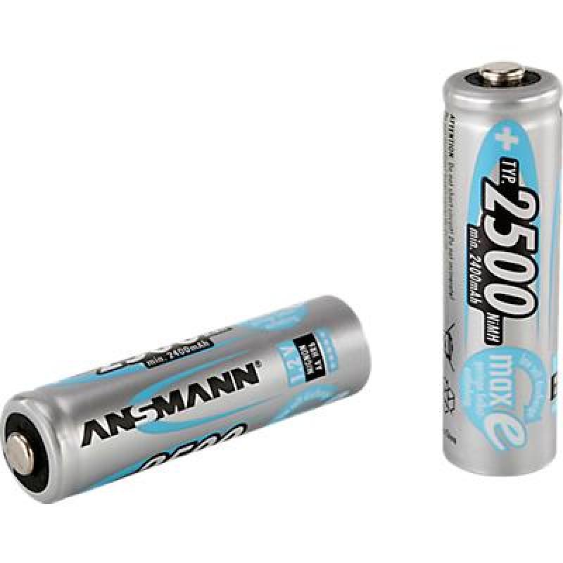 ANSMANN® oplaadbare batterijen maxE, verschillende types Ansmann