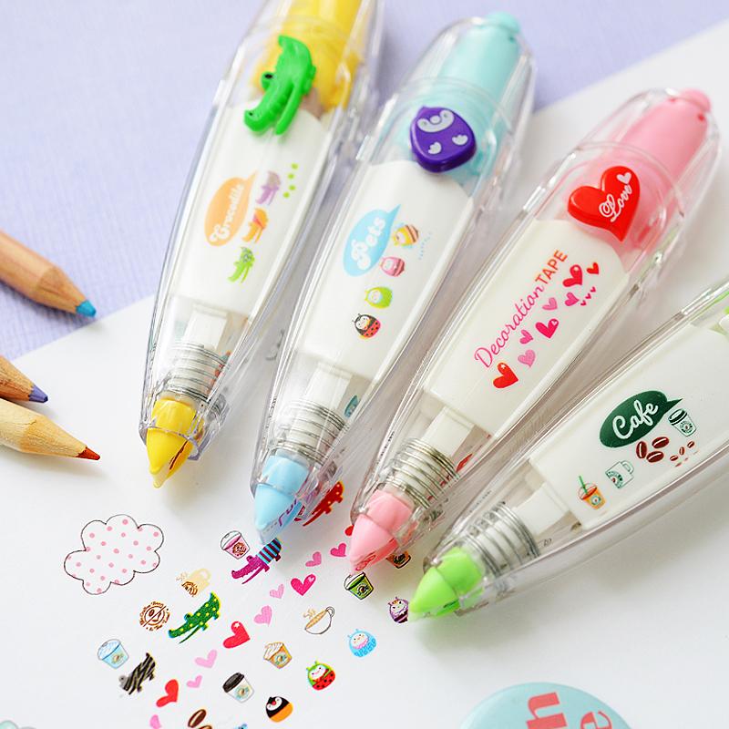 Cute correction tape masking Cartoon animal Decoration tapes for diary stickers scrapbooking