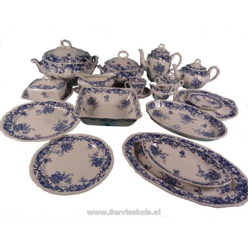 Villeroy en Boch Valeria blauw servies is hier los te koop.