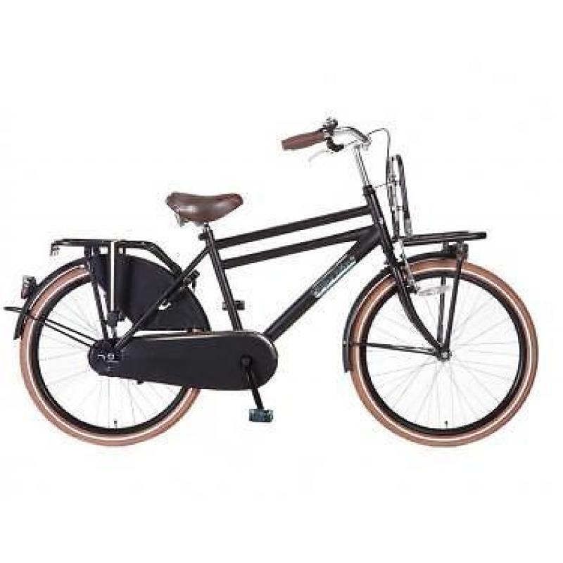 24 inch jongensfiets transportfiets GRATIS KRAT EN VERZENDEN