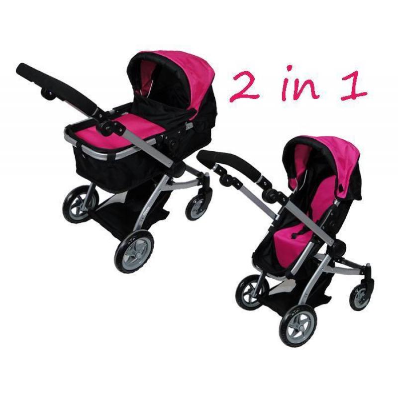 112goedkoop roze poppenwagen /buggy /poppen