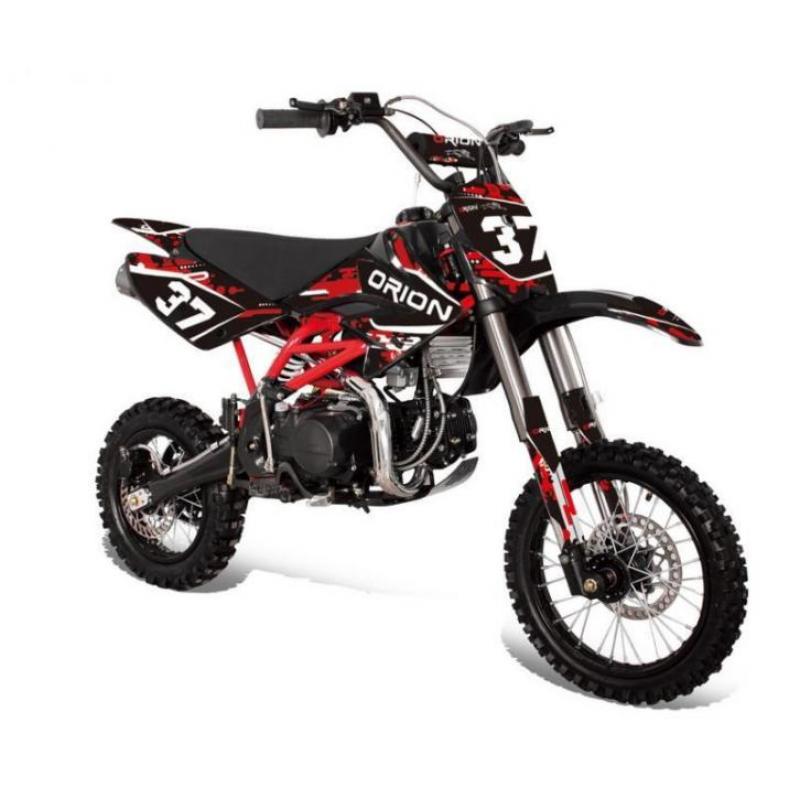 Te Beesd: pitbike dirtbike 4takt 125cc crossmotor schakel