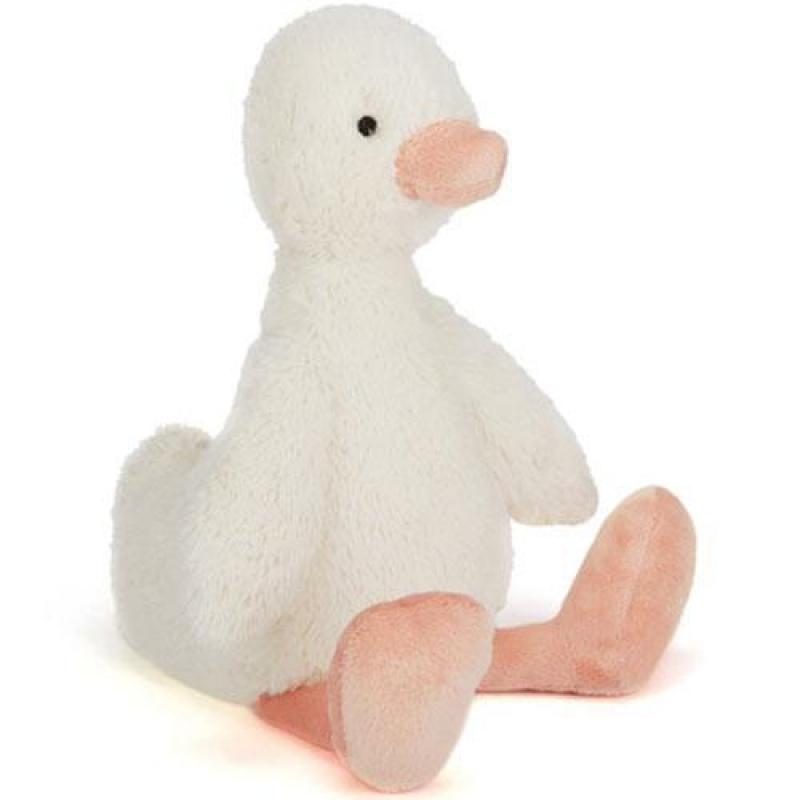 Knuffeleend Clucky Ducky met Belletje - s - 28 cm Jellycat