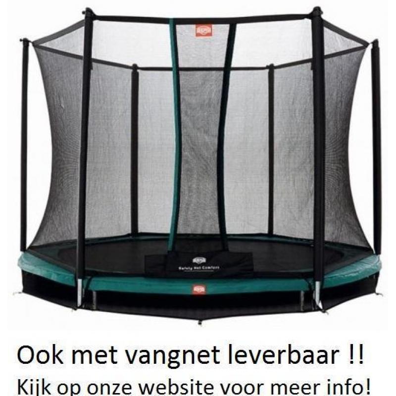 BERG INGROUND 180, 244, 305 cm VANAF 179 euro TRAMPOLINE