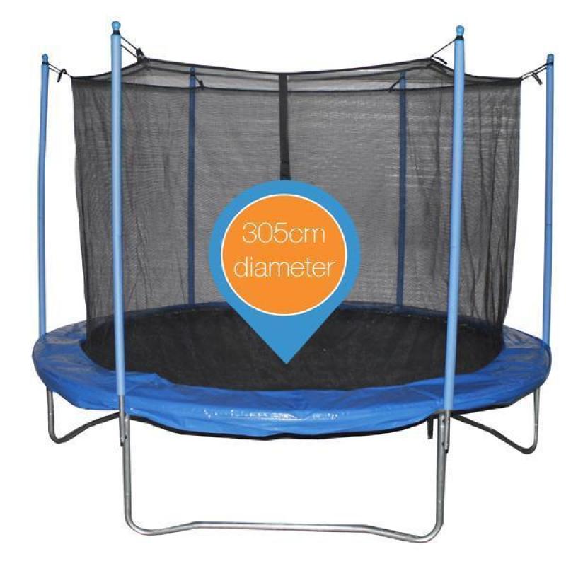 Trampoline met veiligheidsnet 183cm: twv € 179 ==> NU € 79 !