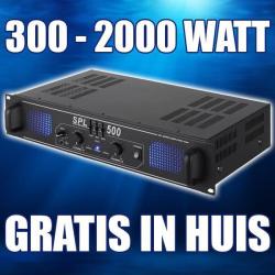 DJ Versterker: 300W tot 2000W Vanaf 69,- *Gratis in huis!*