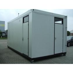 Kantoorunit afm. 3x6 meter met keuken en toilet.