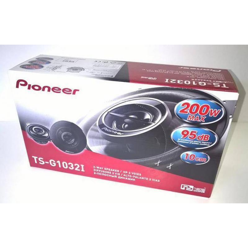 PIONEER 10cm autospeakers 2 auto luidsprekers voor €29,95 !