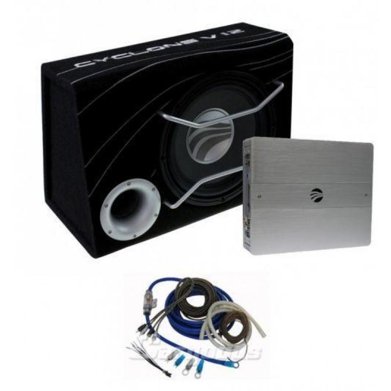 Rainbow Caraudio Beat 1 Pack Silver - Compleet audiopakket!!