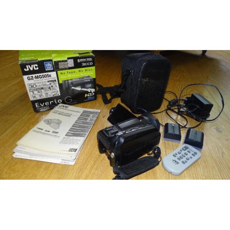 JVC GZ-MG505e digitale videocamera