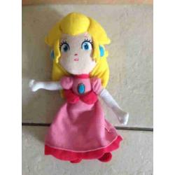 Prinses Peach knuffel vriendin Mario