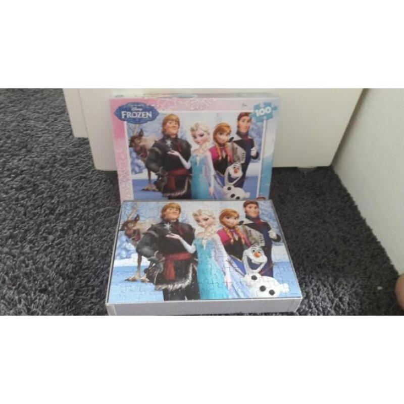 Frozen puzzel 100 stukjes