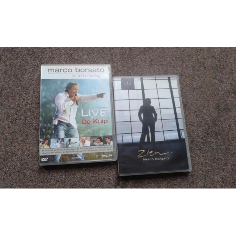 2 dvd's van Marco Borsato