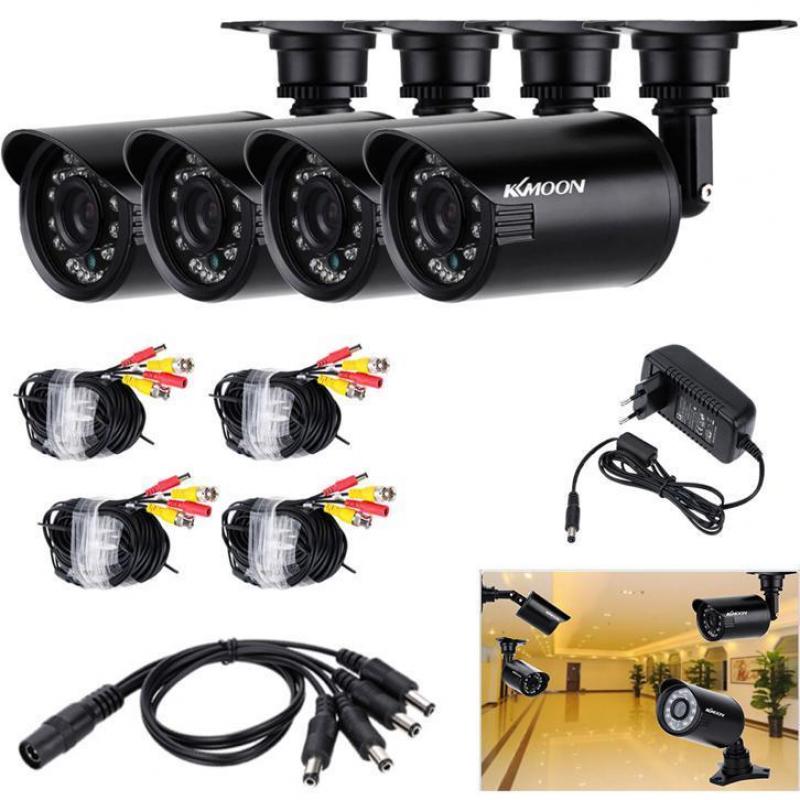 4 Kanalen DVR Security Camera System