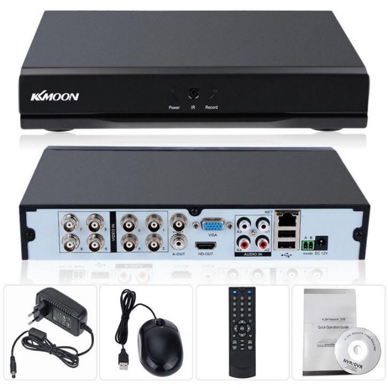 4 Kanalen DVR Security Camera System