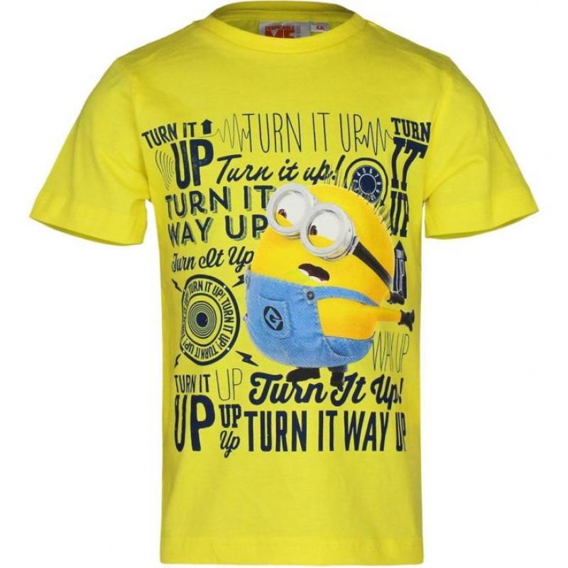 **DESPICABLE ME** Minions t-shirt geel jongens maat 116