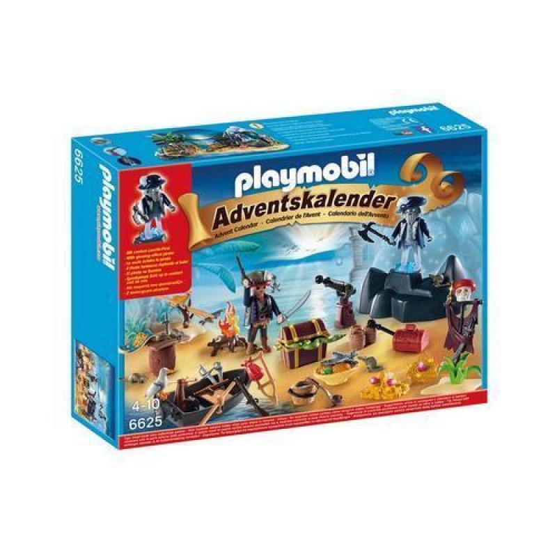 Playmobil Christmas Adventskalender Pirateneiland 6625 voor