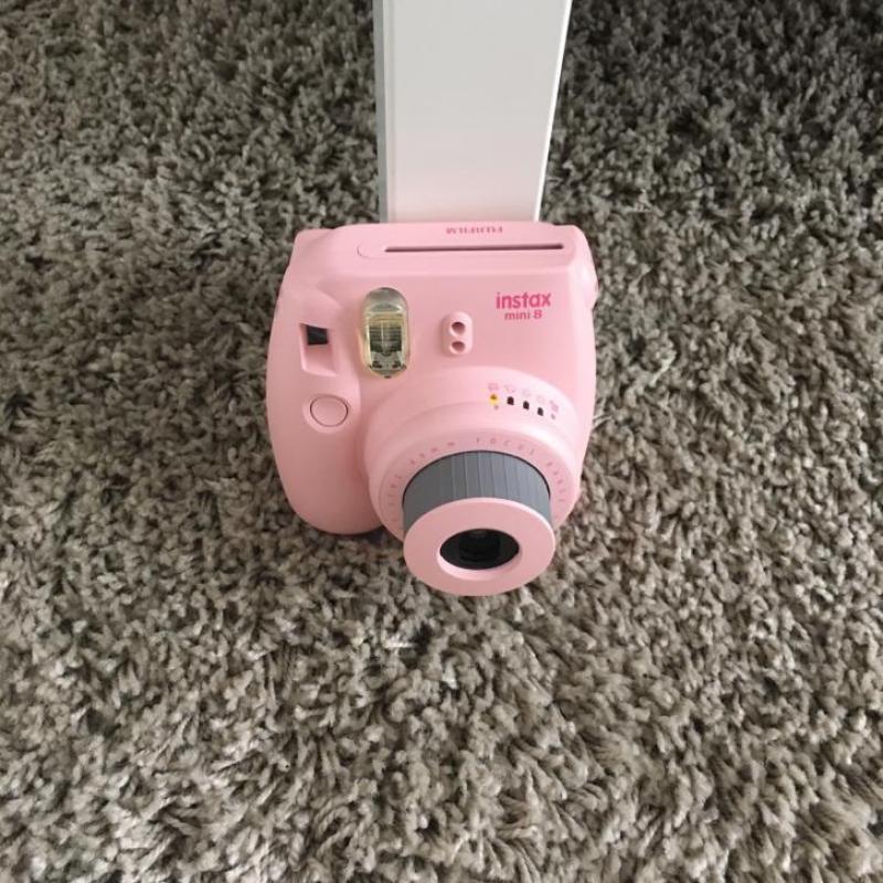 Fuji instax mini 8 camera (roze)