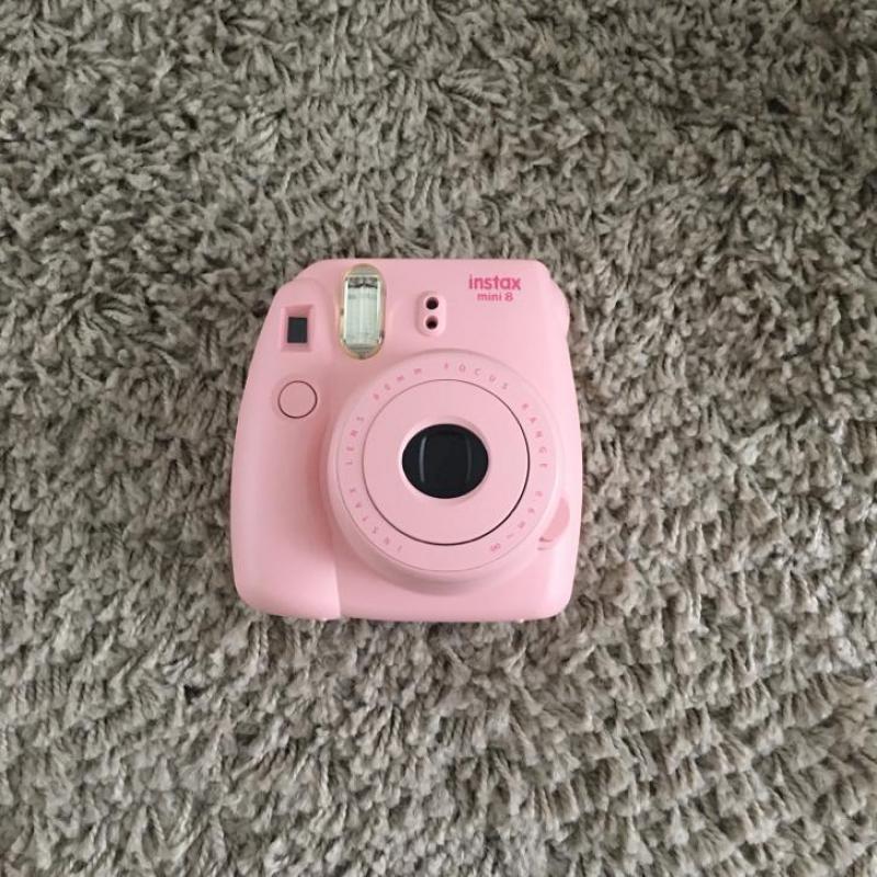 Fuji instax mini 8 camera (roze)