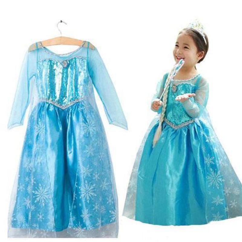 Frozen Elsa jurk + accessoires set mt 116*incl verz*AfterPay