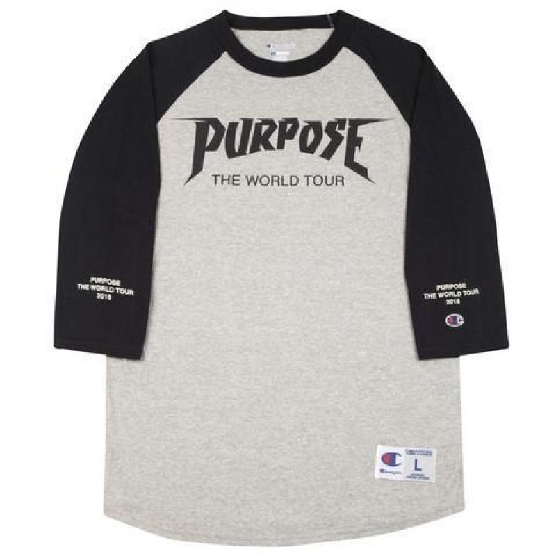 Justin Bieber Purpose tour merchandise (t-shirt)