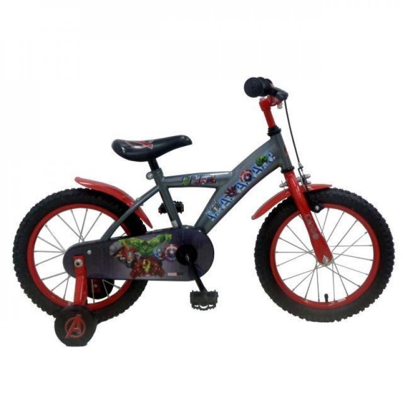 Marvel Avengers Jongensfiets Grijs/Rood 16inch