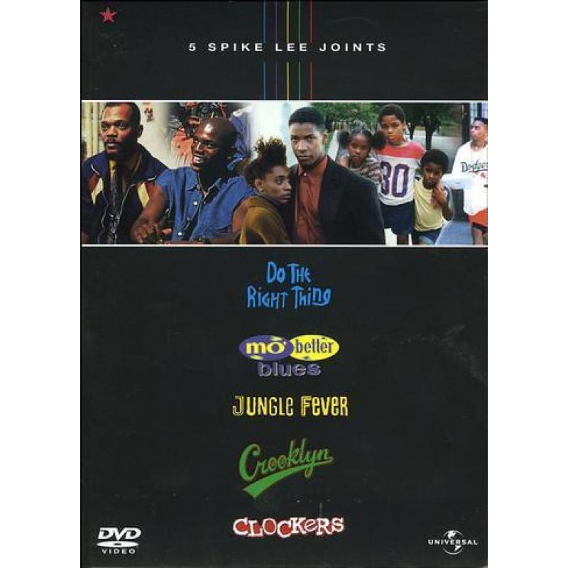 5 Spike Lee Joints -5 dvd box , Sealed Ned. Ondert.