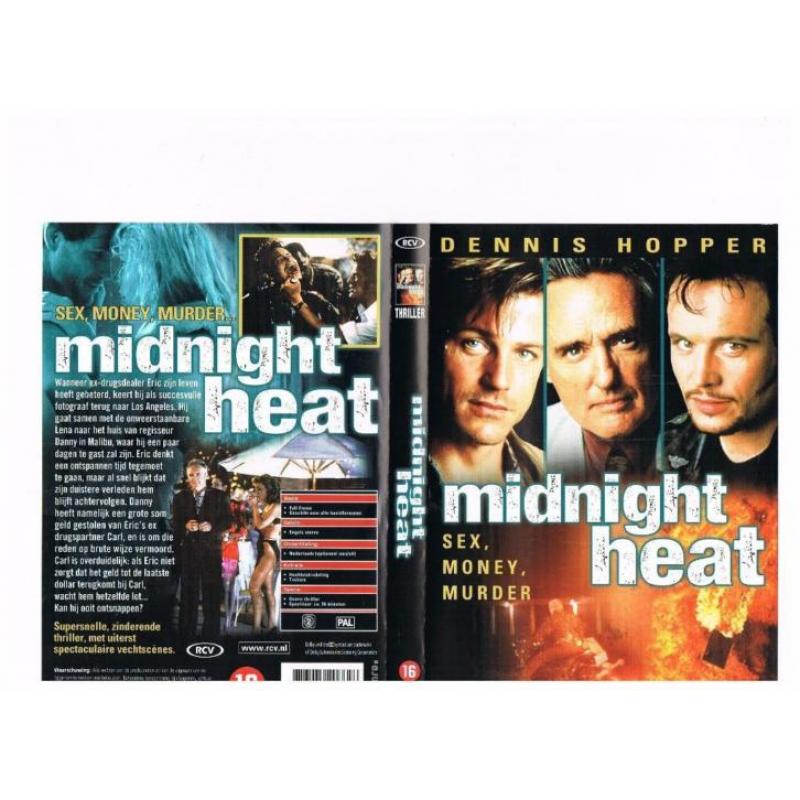 Nieuw dvd Midnight Heat 90 min.