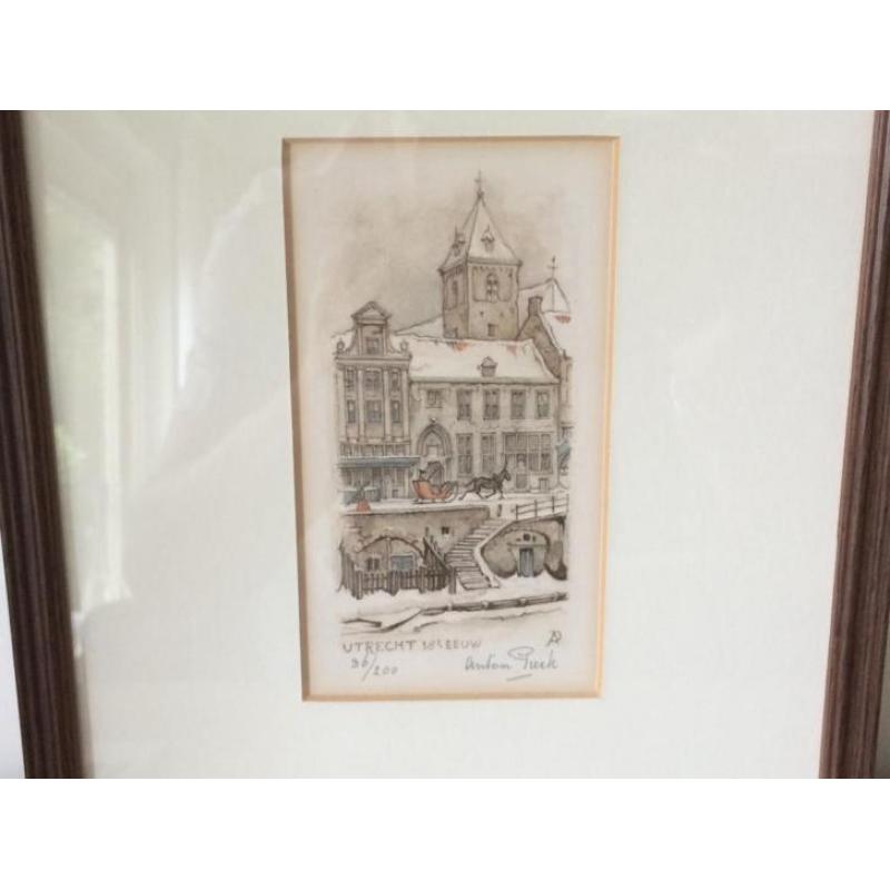 Een litho van Anton Pieck