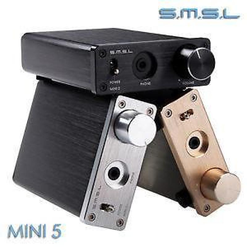 SMSL Mini5, krachtige 2x 50Watt digitale mini versterker