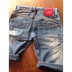 Imps & elfs korte jeans short spijker 116