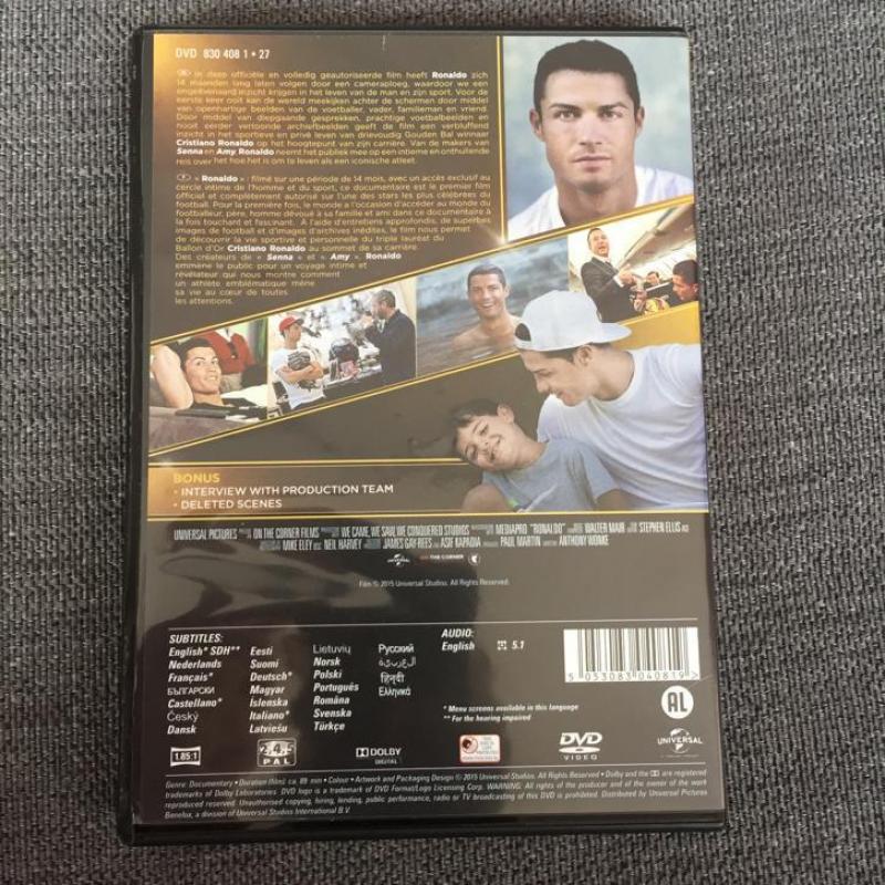 Ronaldo DVD Nieuw incl. Verzenden