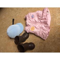 Babyborn paard met accessoires