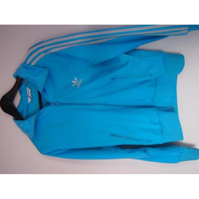 licht blauw adidas vest