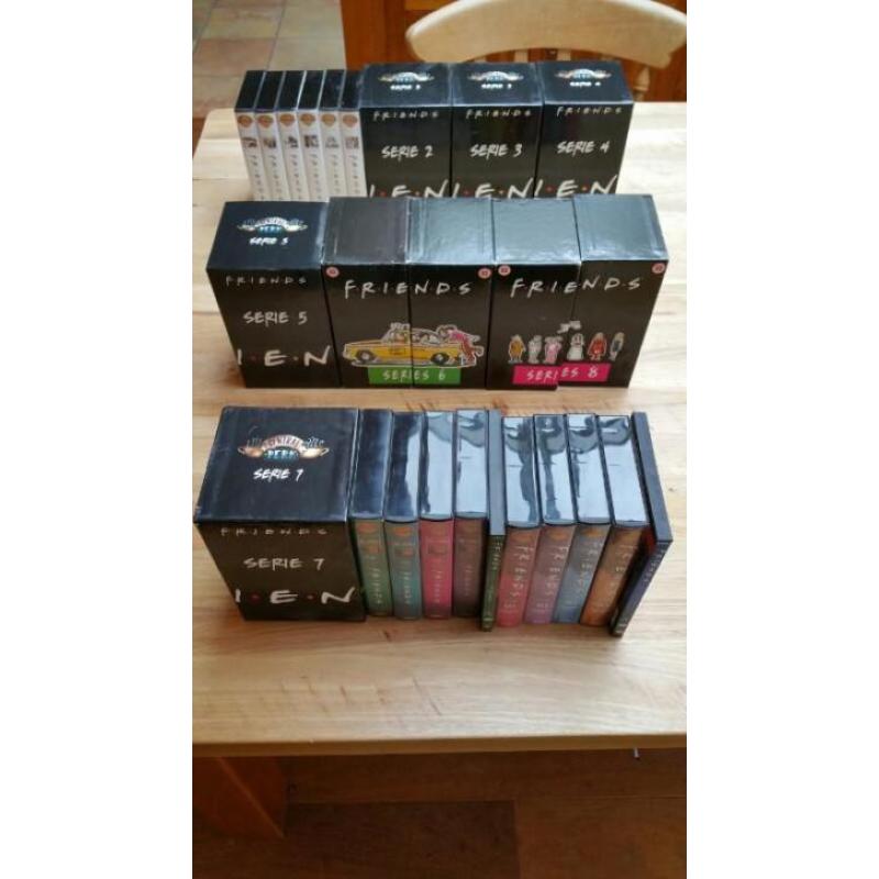 Friends, alle seizoenen op vhs