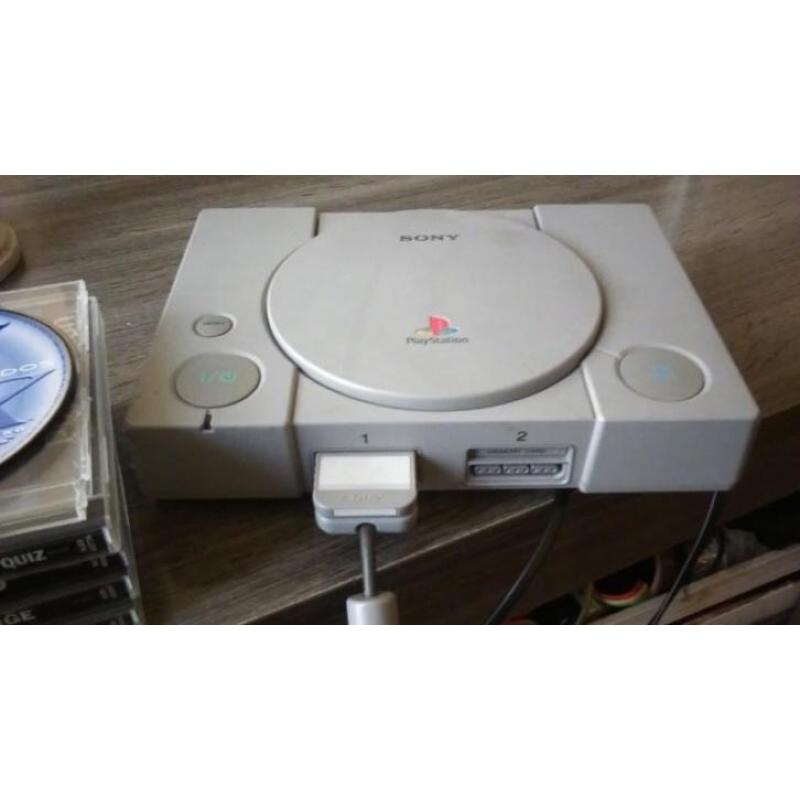 PlayStation 1 inclusief 13 spellen