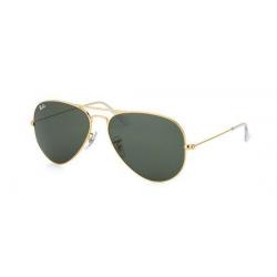 Ray Ban Aviator - RB3025 L0205 – Zonnebril - Goud/Groen 58