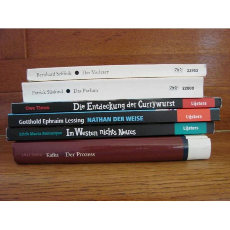 Duitse leesboeken - set van 6