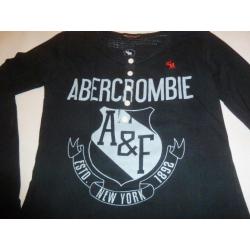 Mooi Abercrombie shirt mt 152 zwarte longsleevee zgan