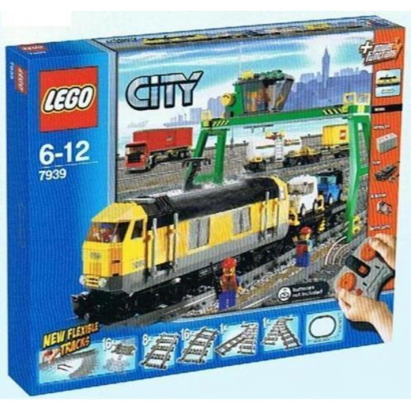 LEGO City Treinen 7939 Vrachttrein Nieuw
