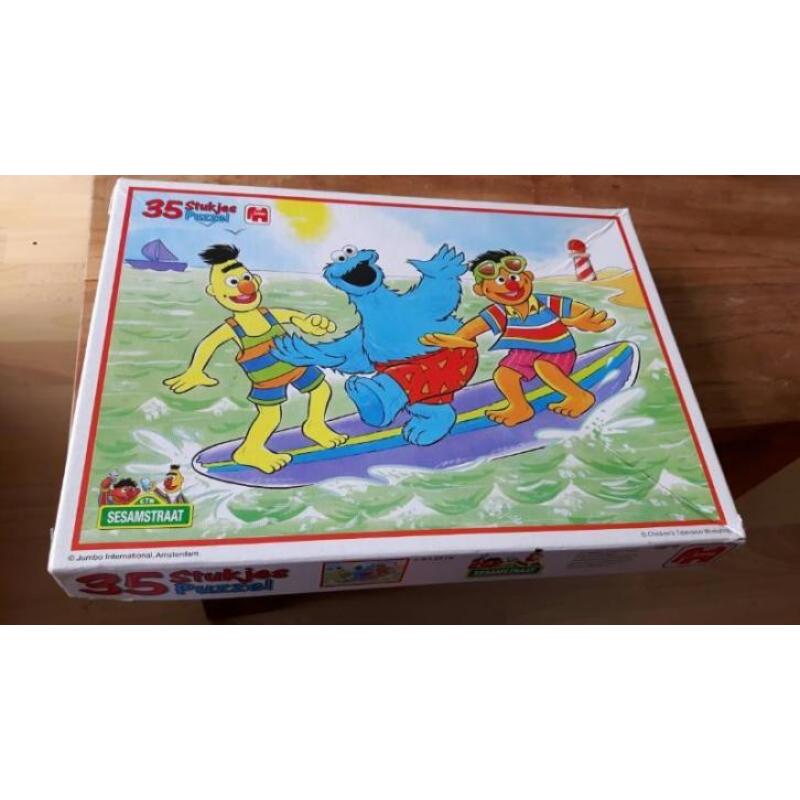 Jumbo sesamstraat puzzel