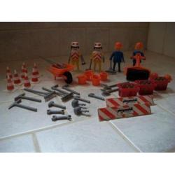 Playmobil ( Klicky ) / Wegwerkers en accessoires / Vintage