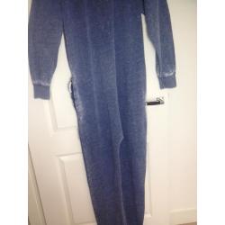 Onesie jumpsuit heren van inonestore maat L blauw nog nieuw