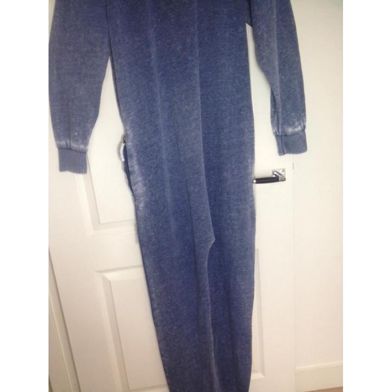 Onesie jumpsuit heren van inonestore maat L blauw nog nieuw