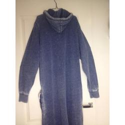 Onesie jumpsuit heren van inonestore maat L blauw nog nieuw