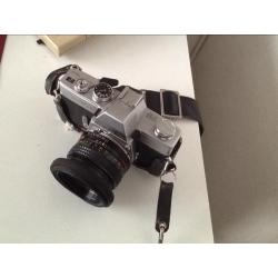 1 fototoestel Minolta 50 mm (prima)