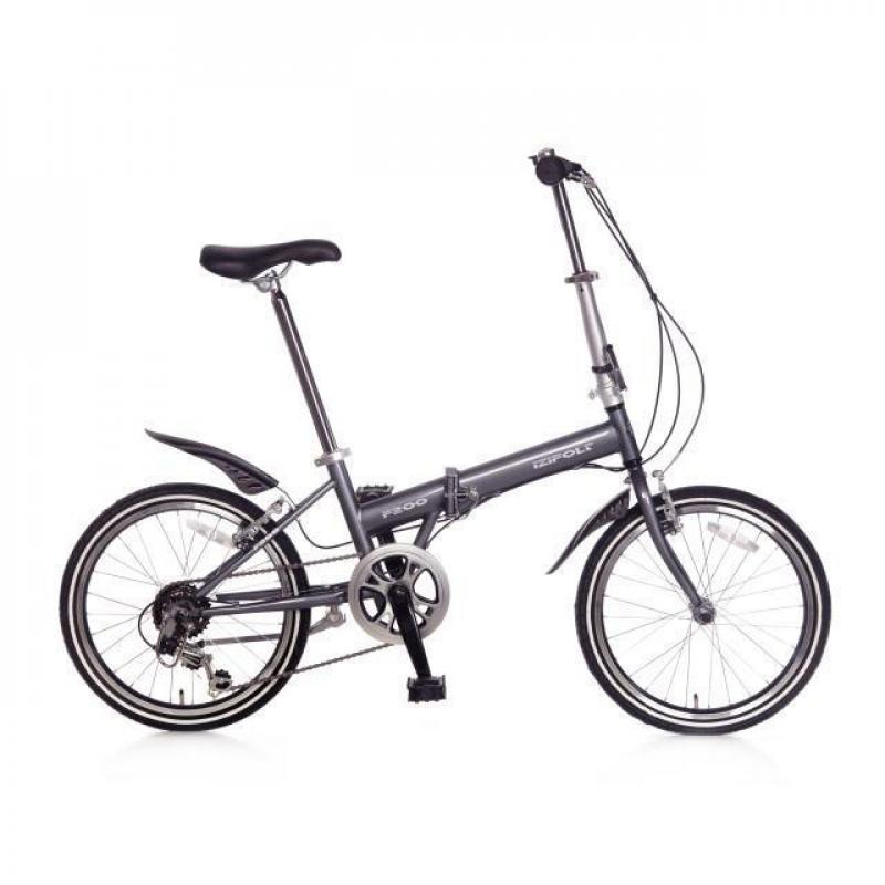 Popal Vouwfiets F200 Pro 6/Speed 20 inch Grijs