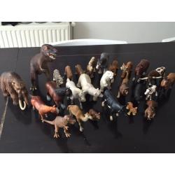 Diverse SCHLEICH dieren