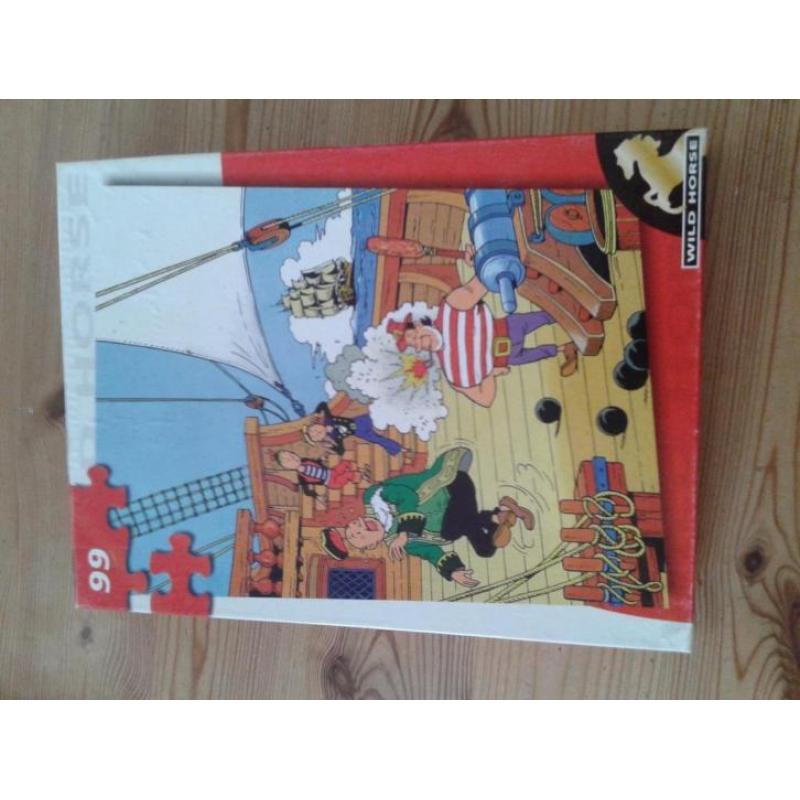 2 puzzels Suske en Wiske