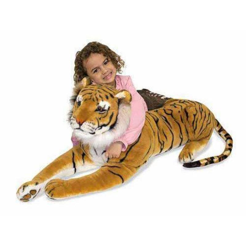 Grote knuffel tijger